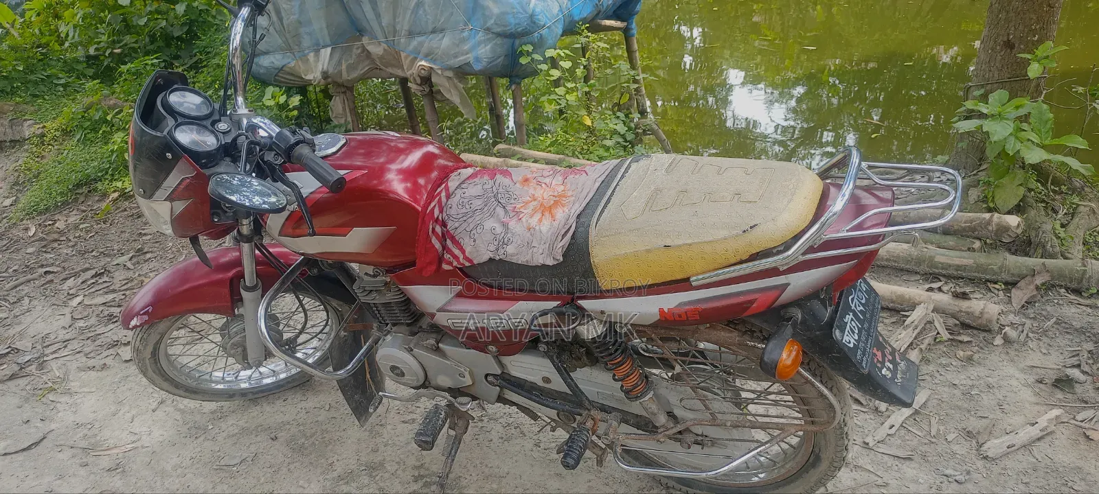 Bajaj CT 100 2018 Red