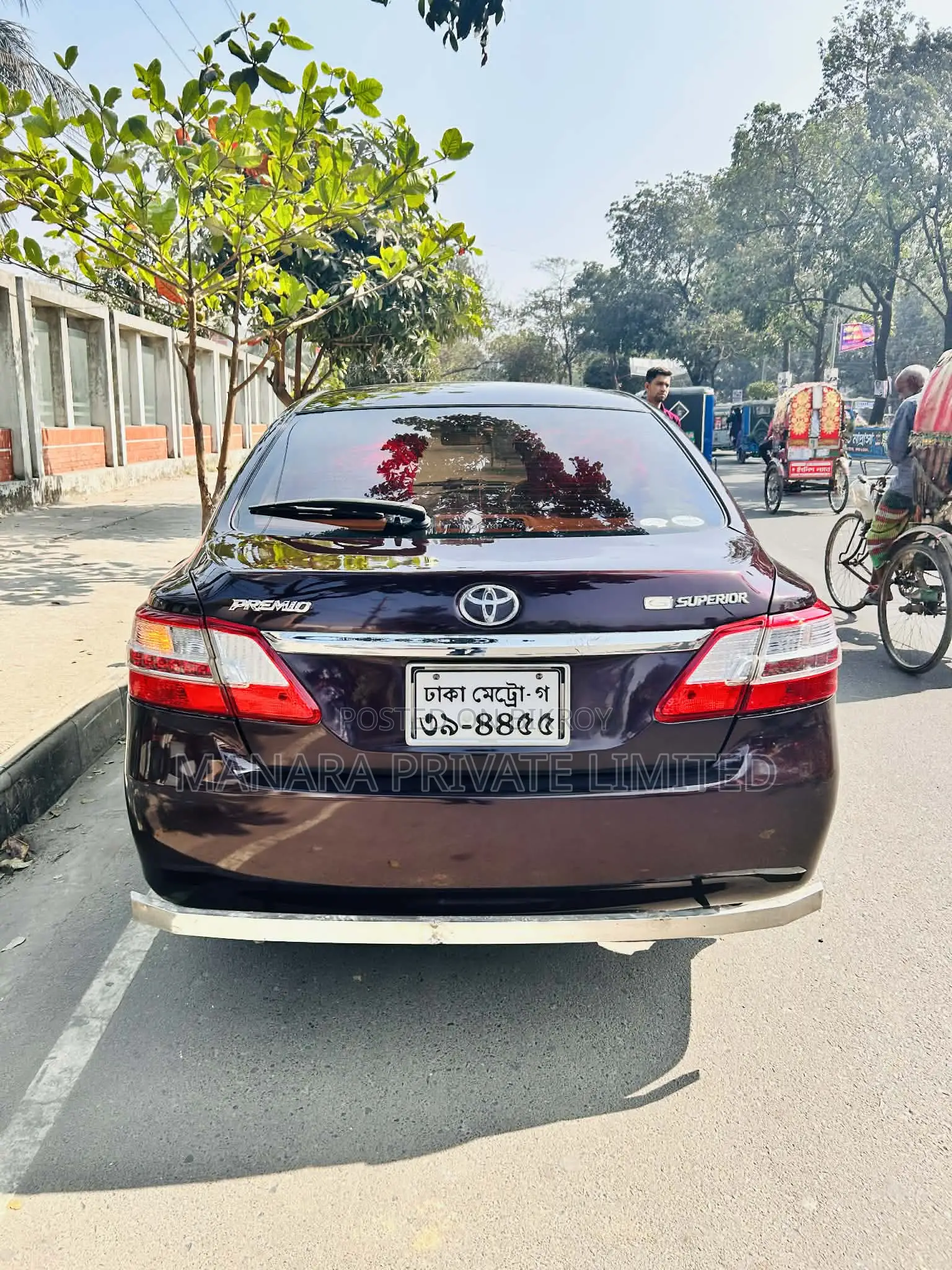 Toyota Premio 1.5 Front Wheel Drive 2011 Maroon