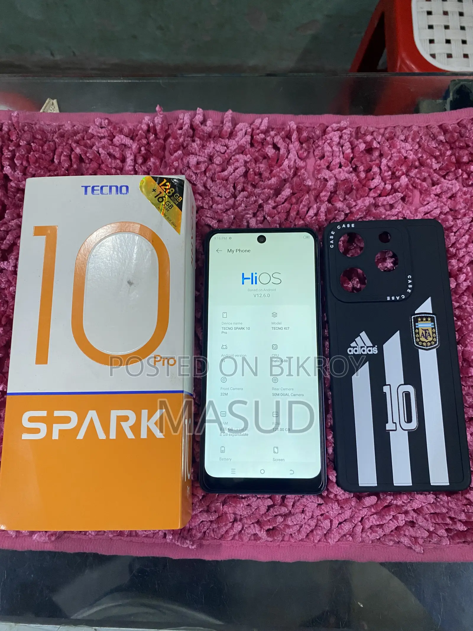Tecno Spark 10 Pro 128 GB Blue