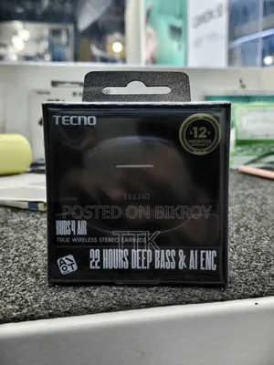 Tecno Buds 4 Air Brand New Intech
