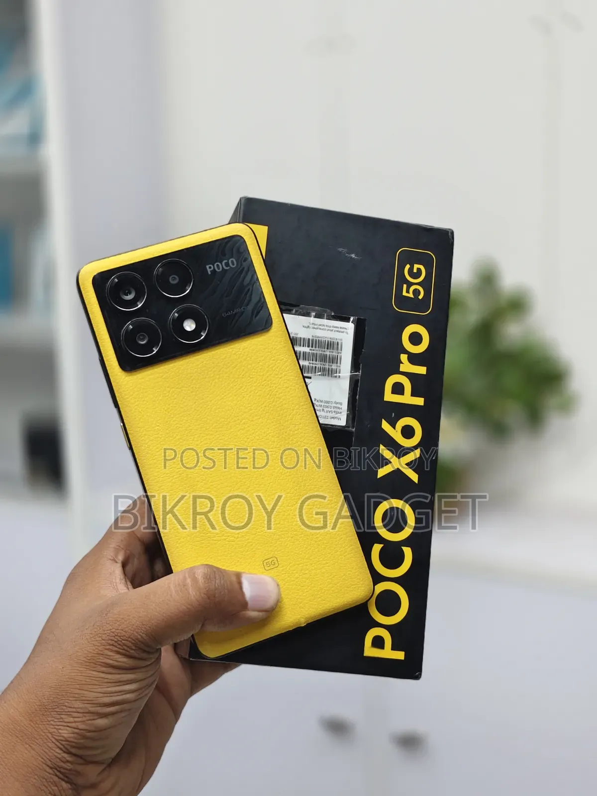 Xiaomi Poco X6 Pro 256 GB Yellow