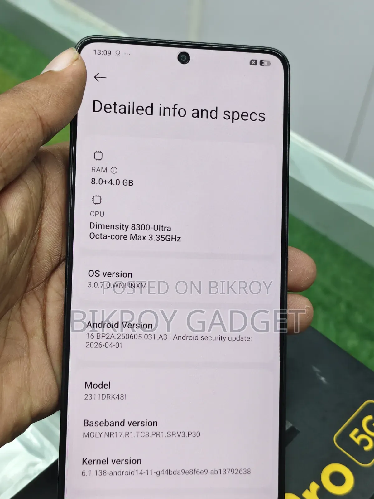 Xiaomi Poco X6 Pro 256 GB Yellow