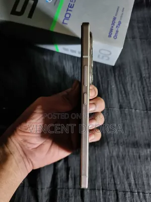 New Infinix Note 50 Pro 256 GB Gold