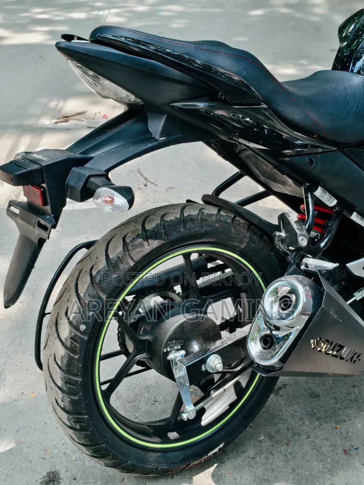 New Suzuki Gixxer Monotone 2026 Black