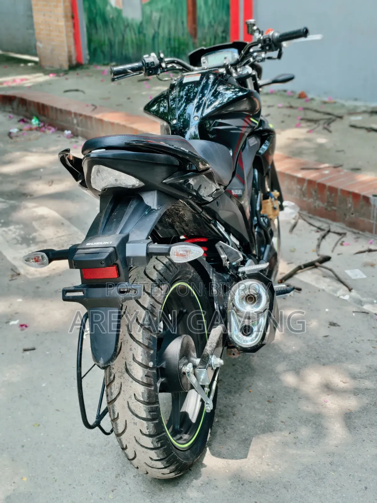 New Suzuki Gixxer Monotone 2026 Black