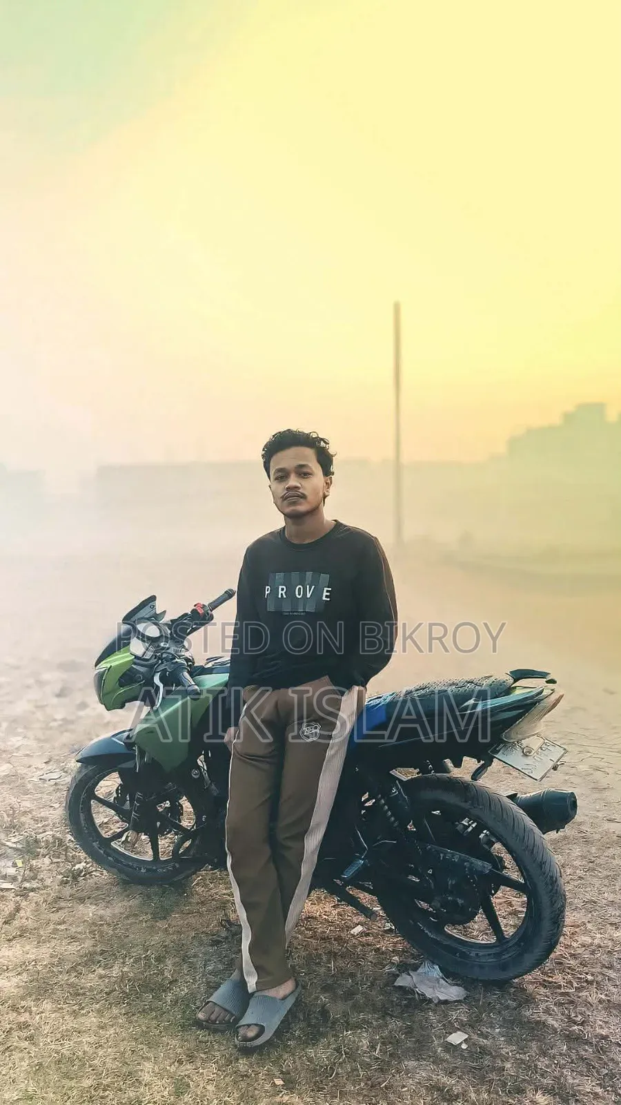 TVS Apache RTR 160 2V 2016 Green