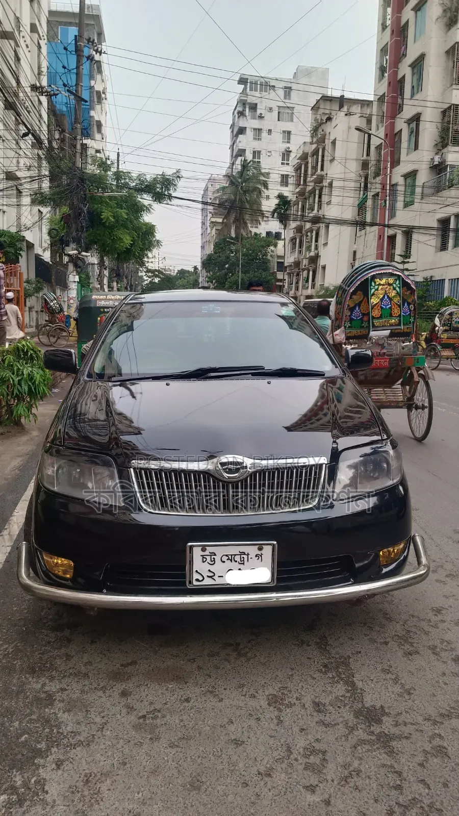 Toyota Corolla Fielder 2005 Black