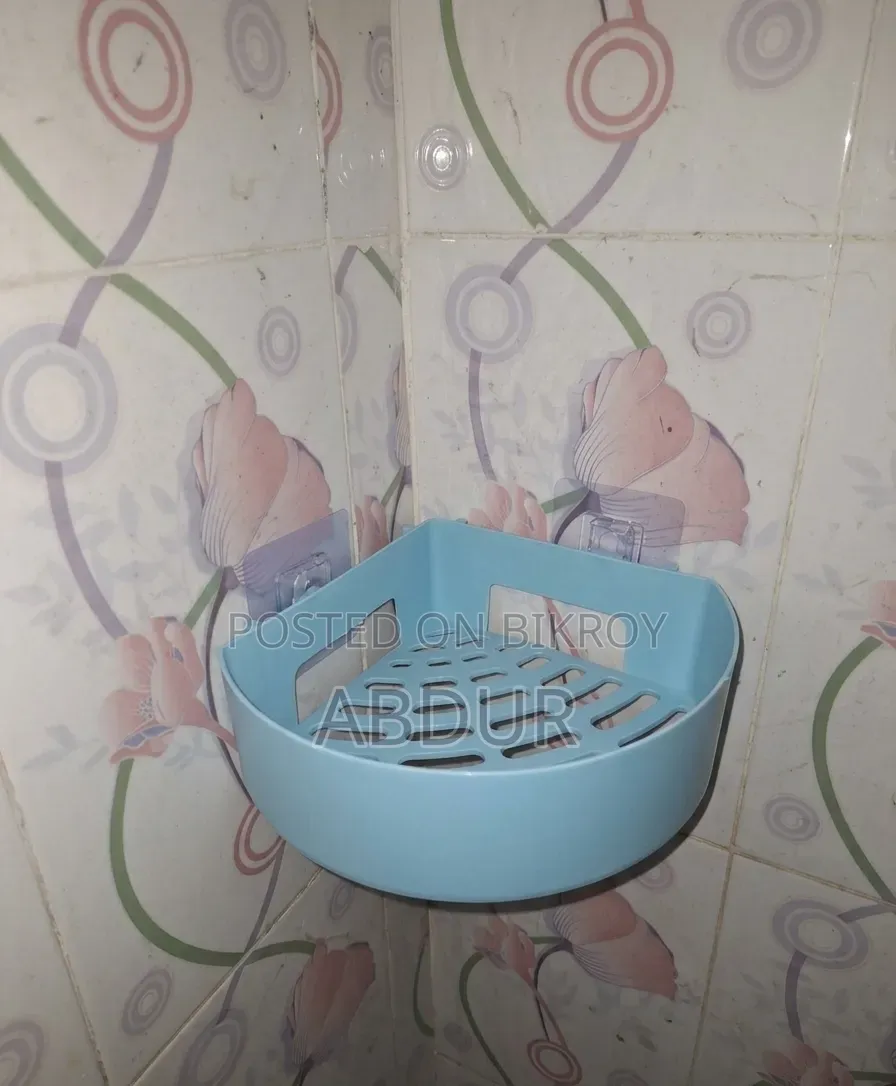 Triangle Storage Bathroom Shelf