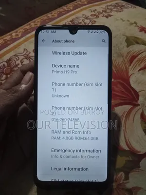Walton Primo H9 Pro 64 GB Black