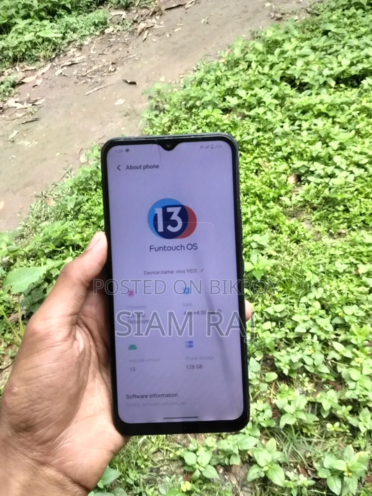 Vivo Y02t 64 GB Bronze