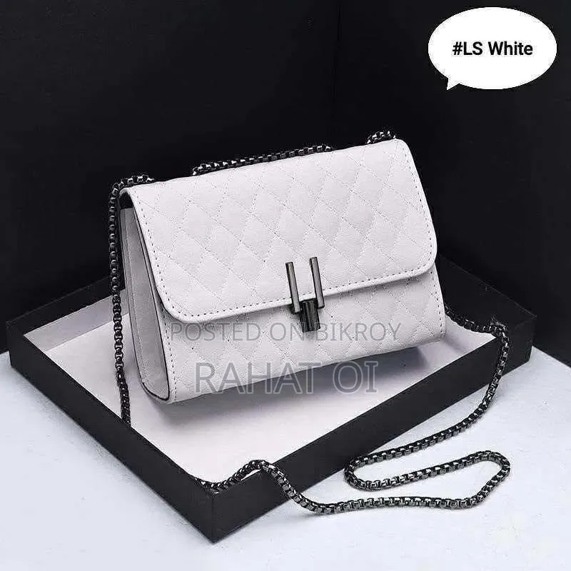 Chain Strap Quilted Aesthetic Handbag