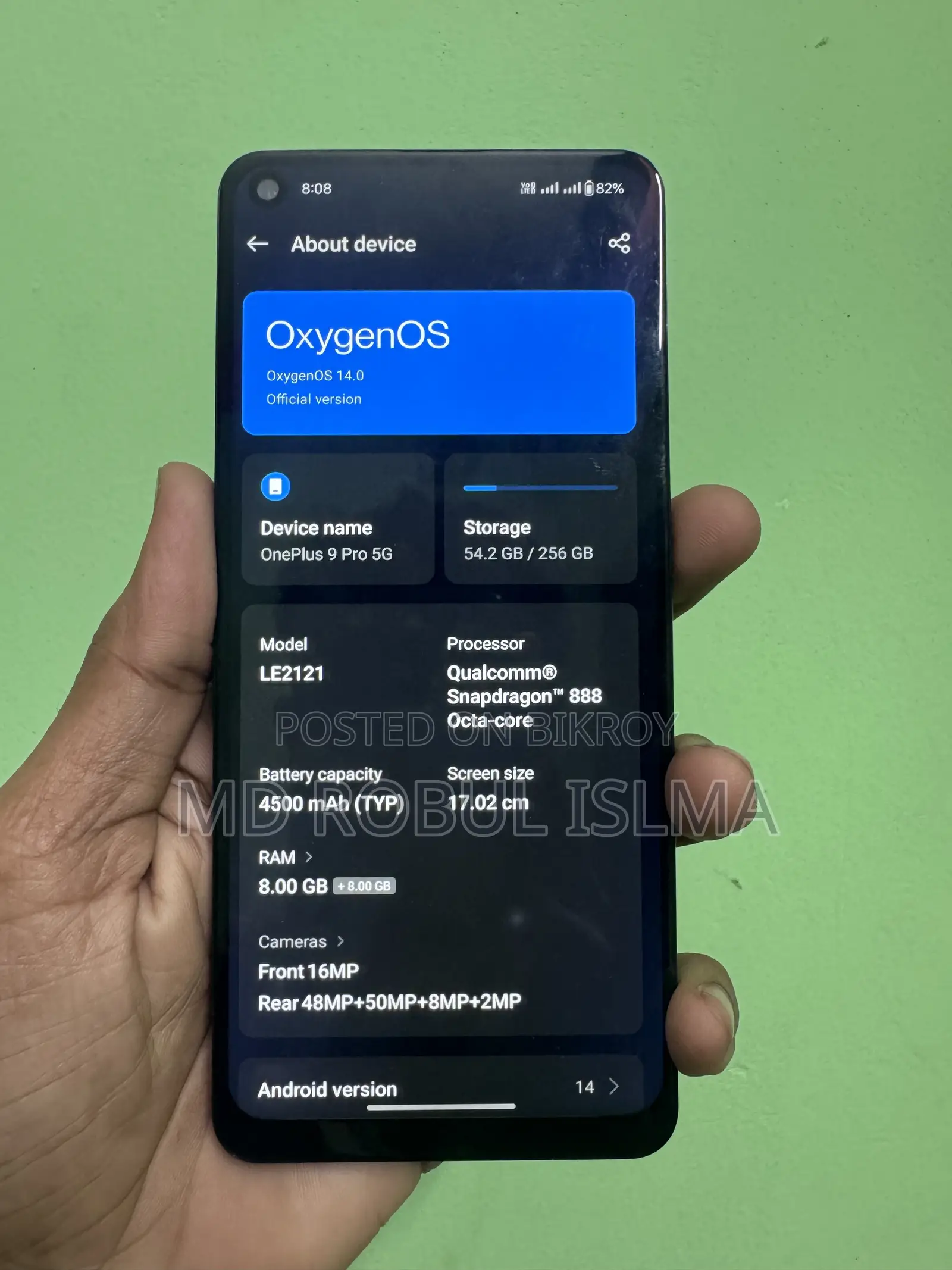 OnePlus 9 Pro 256 Gigabyte Black