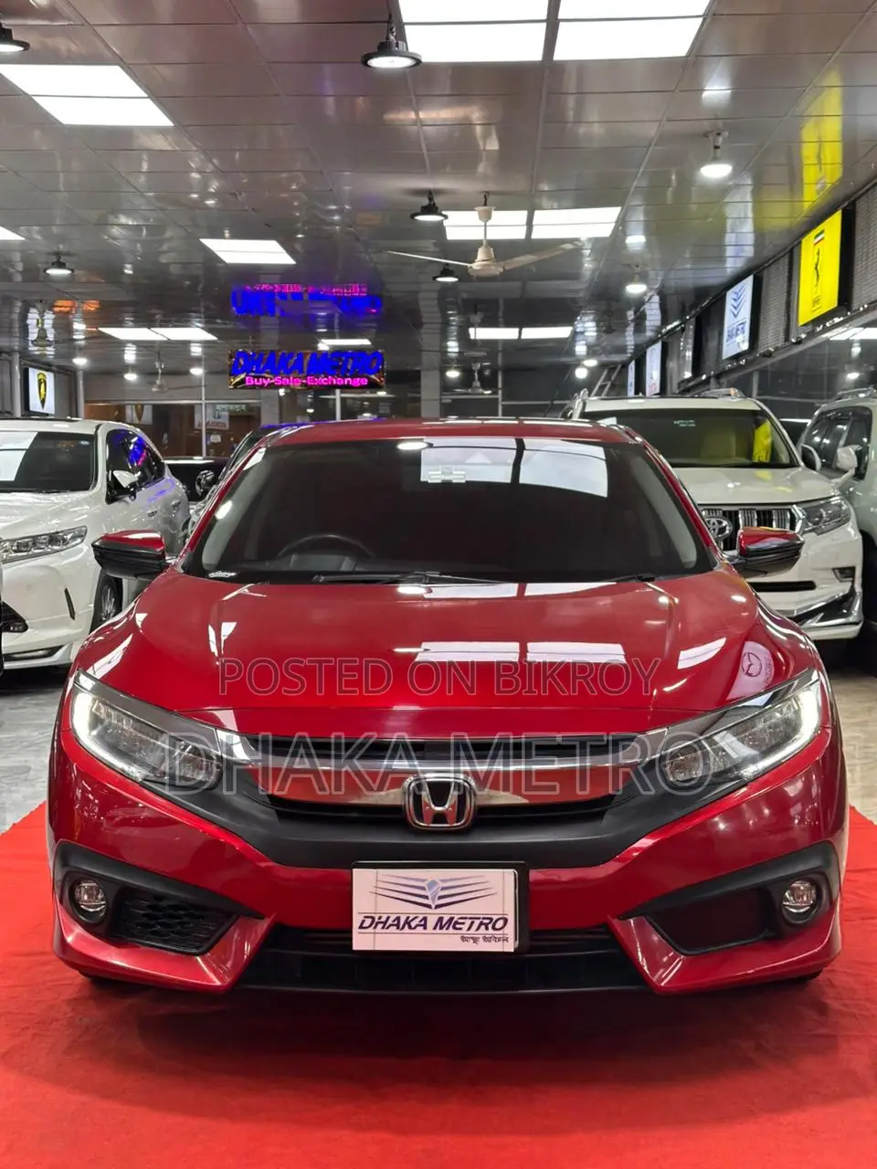 Honda Civic 2018 Red