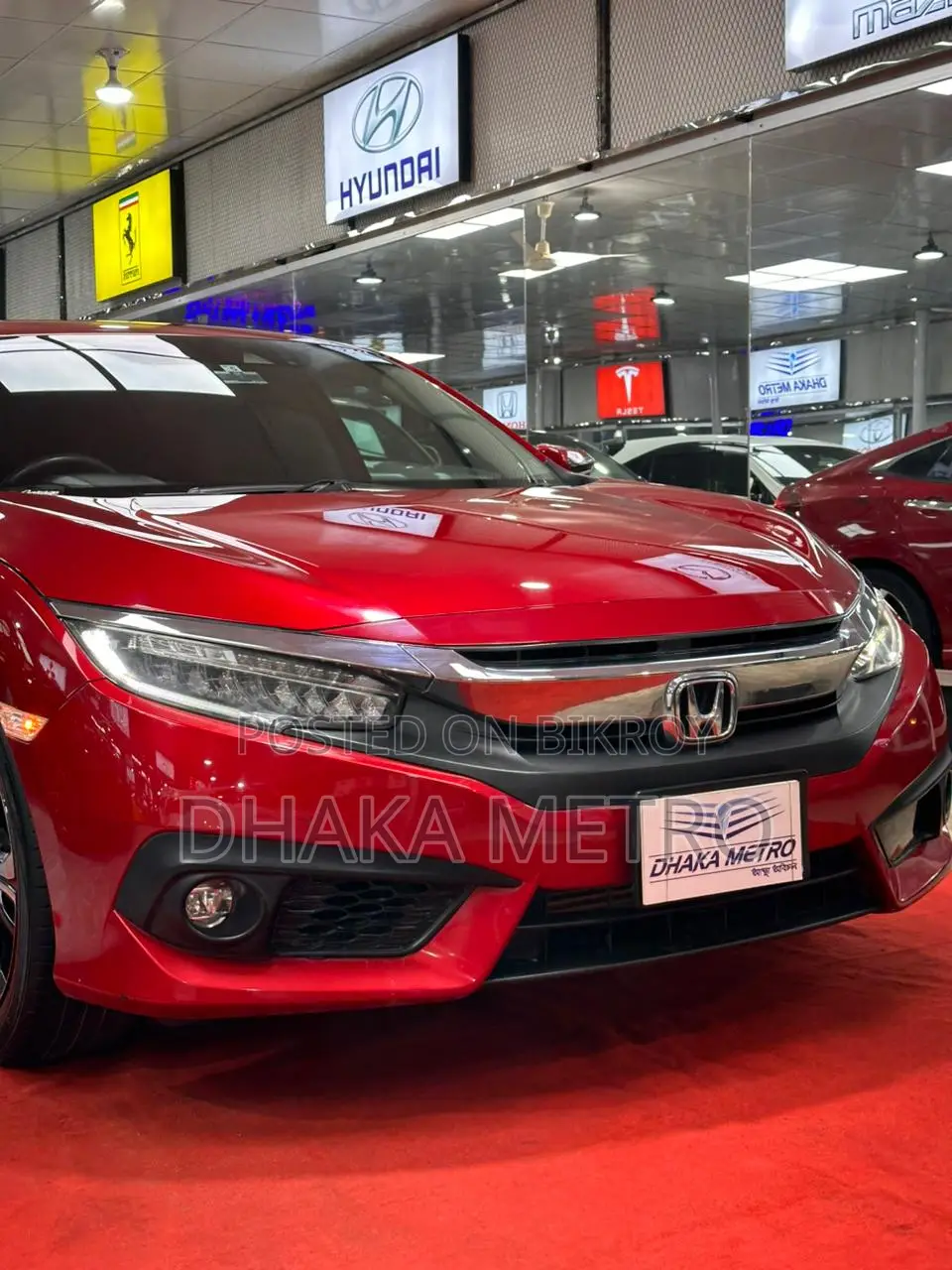 Honda Civic 2018 Red