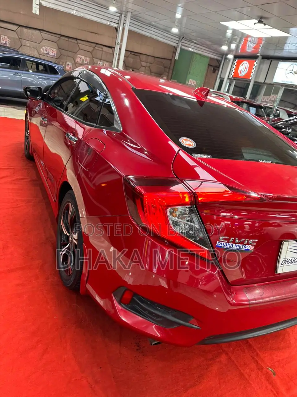 Honda Civic 2018 Red