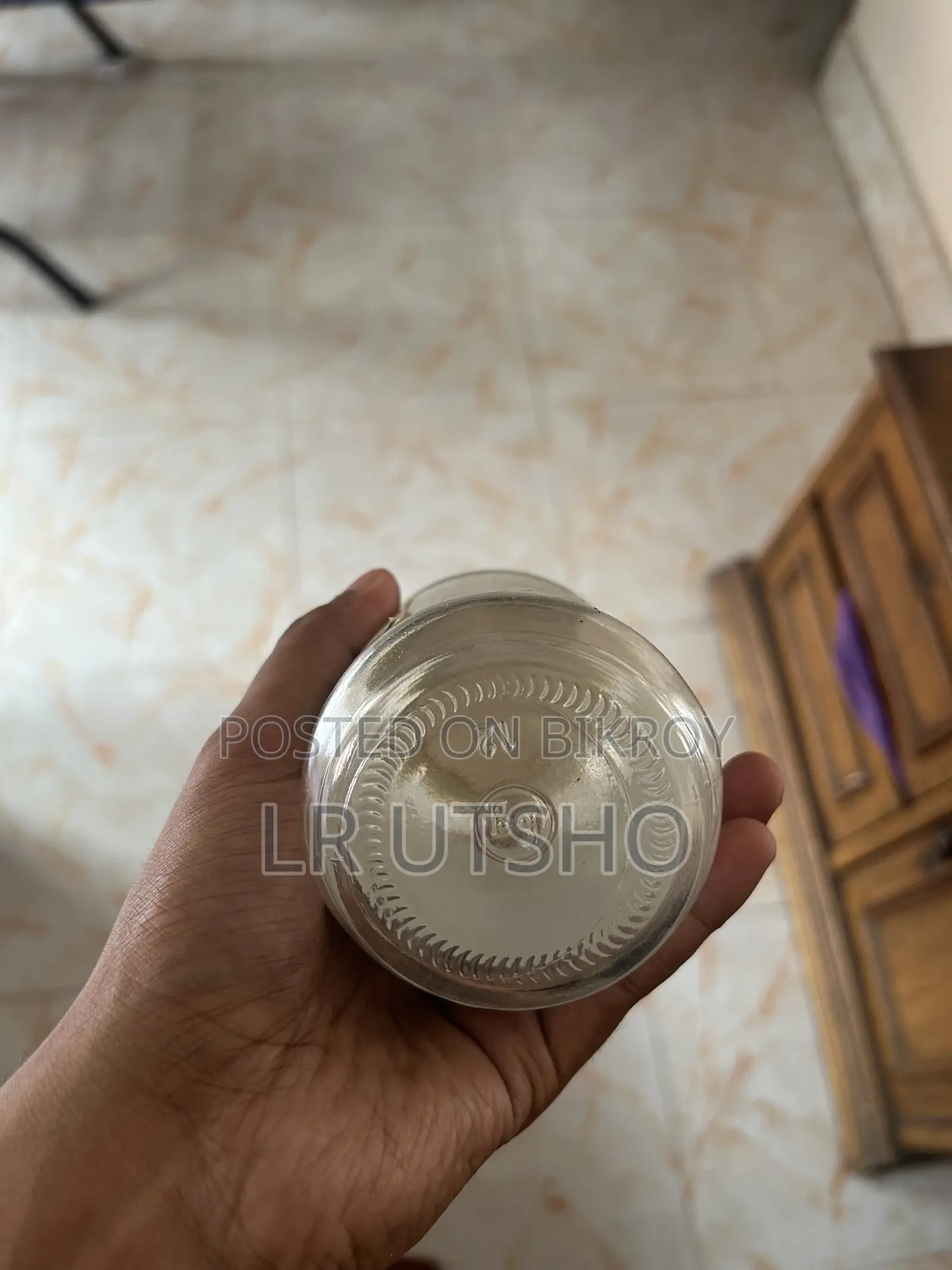 Empty Glass Jar