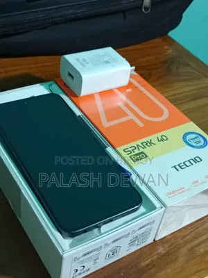 Tecno Spark 40 Pro 128 GB Black