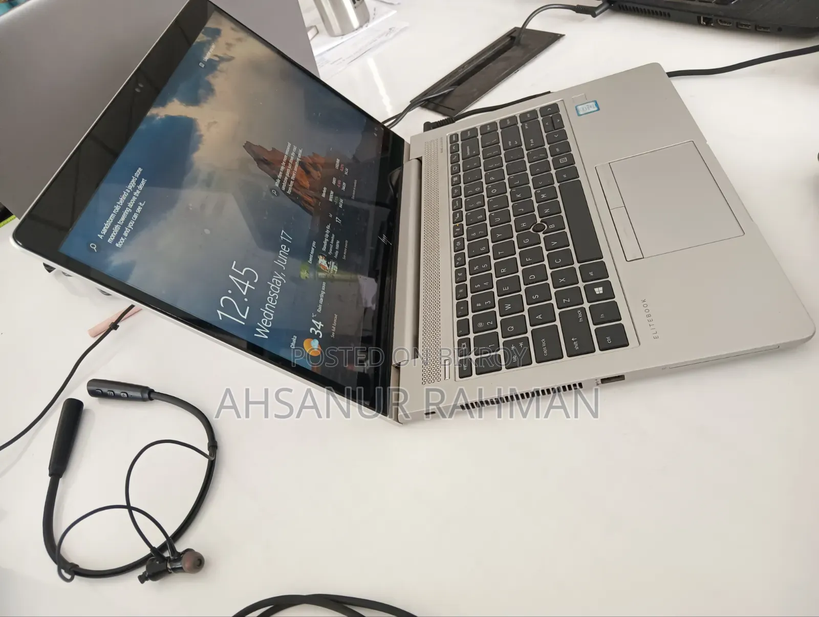 Laptop HP EliteBook 840 G5 8GB Intel Core i5 SSD 256GB