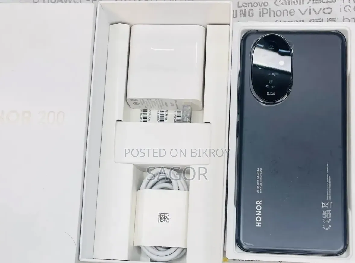 New Honor 200 512 GB Black