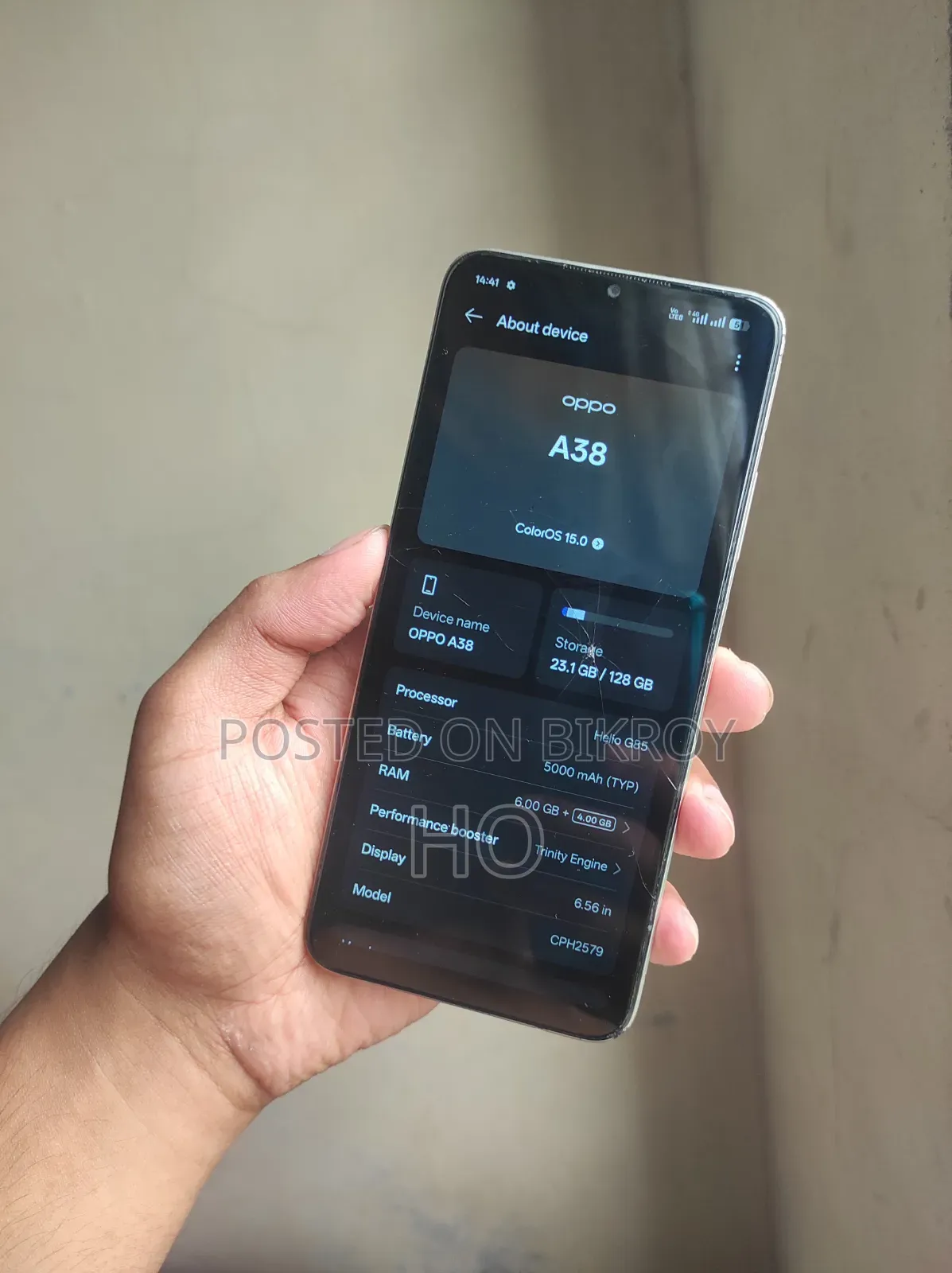 Oppo A38 128 GB Blue