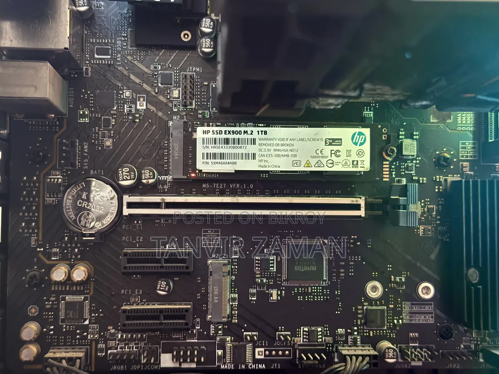 Desktop Computer Asus TUF Gaming FX10CP 16GB AMD Ryzen 7 SSD 1T