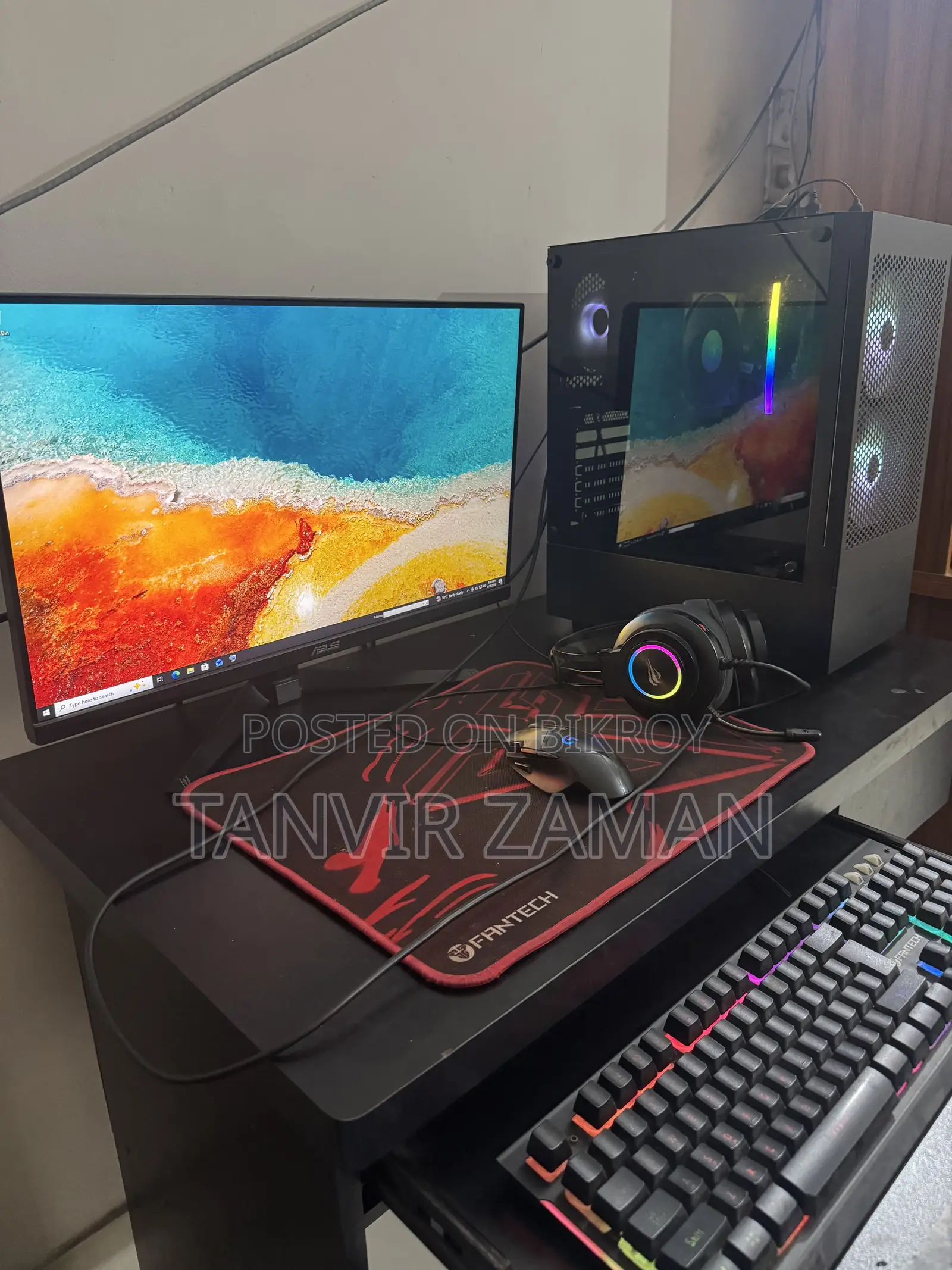 Desktop Computer Asus TUF Gaming FX10CP 16GB AMD Ryzen 7 SSD 1T