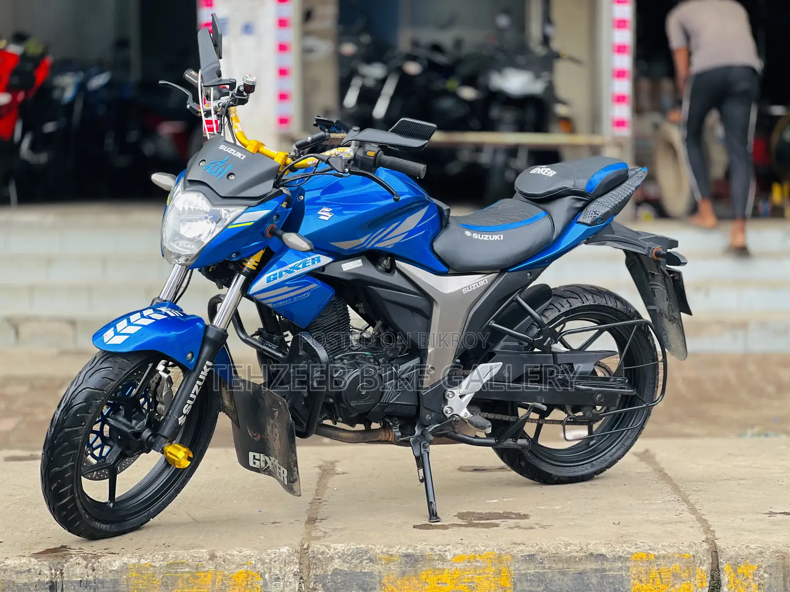Suzuki Gixxer Monotone 2016 Blue