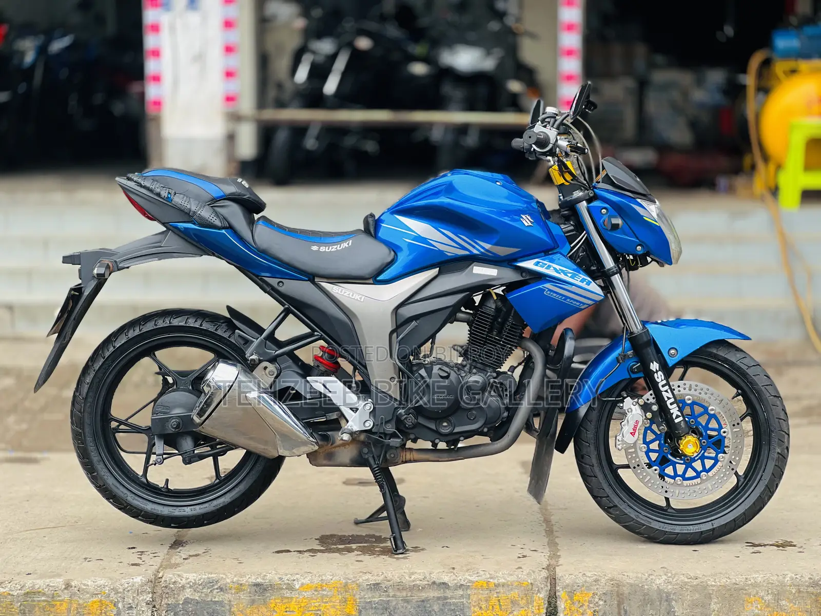 Suzuki Gixxer Monotone 2016 Blue