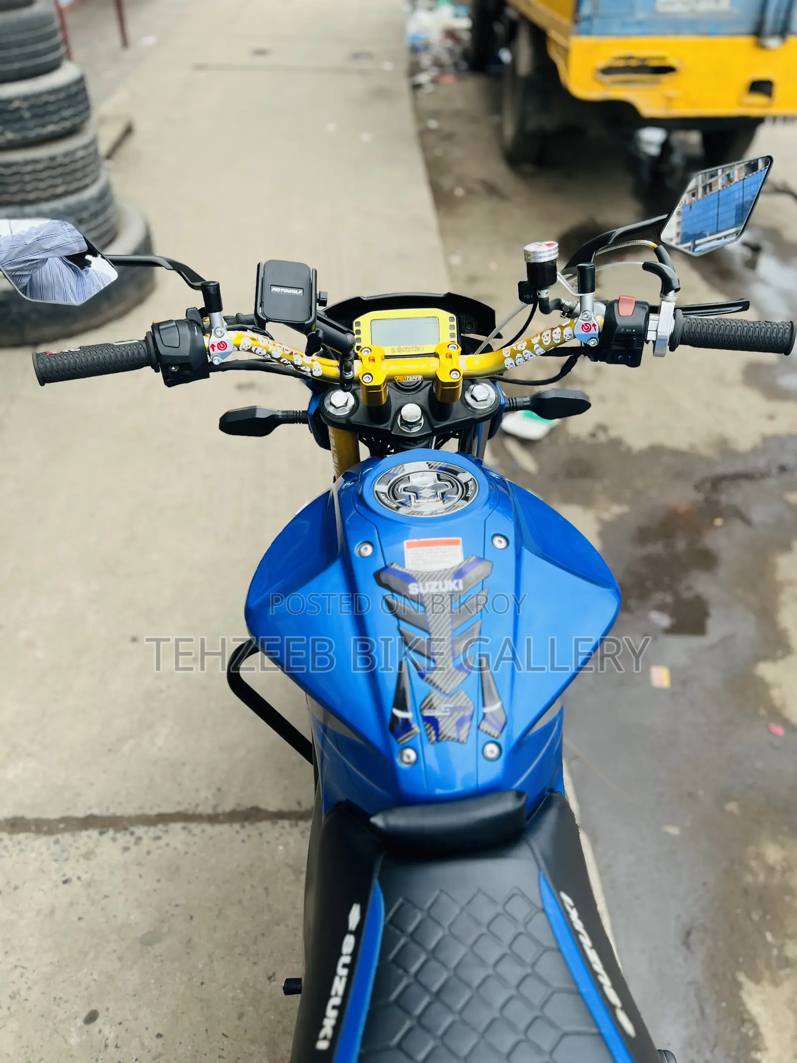 Suzuki Gixxer Monotone 2016 Blue