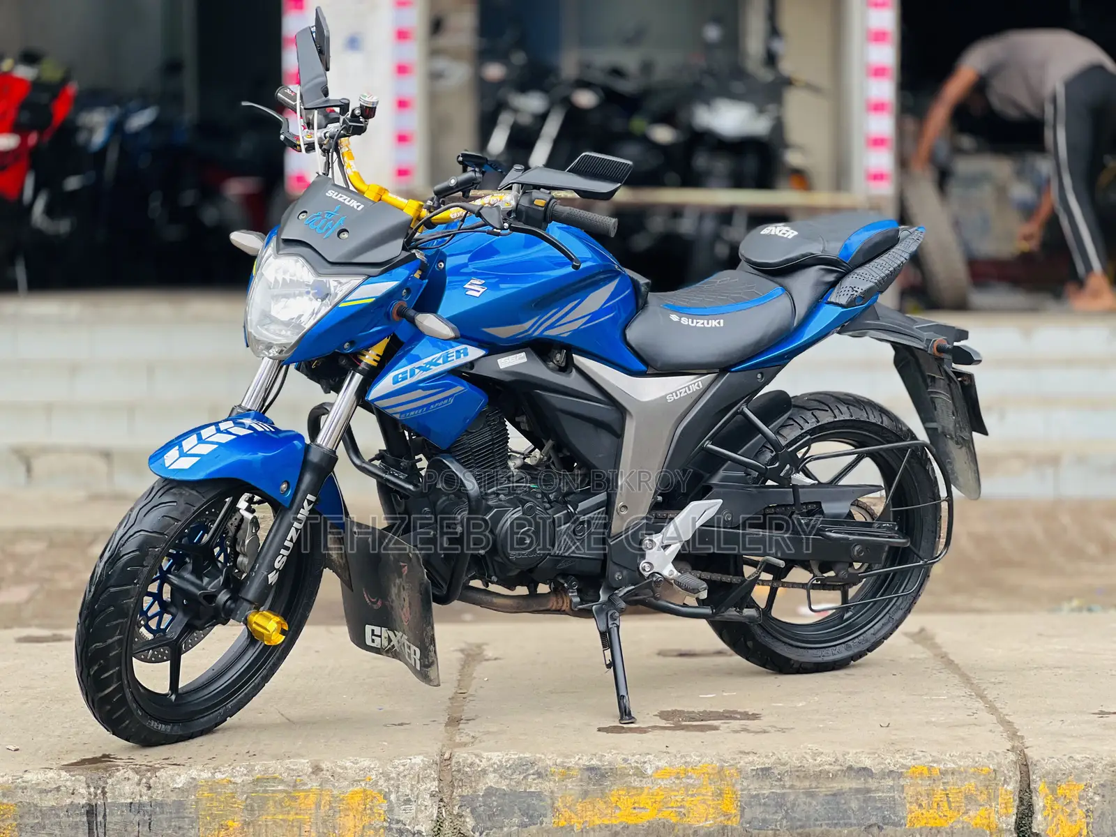 Suzuki Gixxer Monotone 2016 Blue