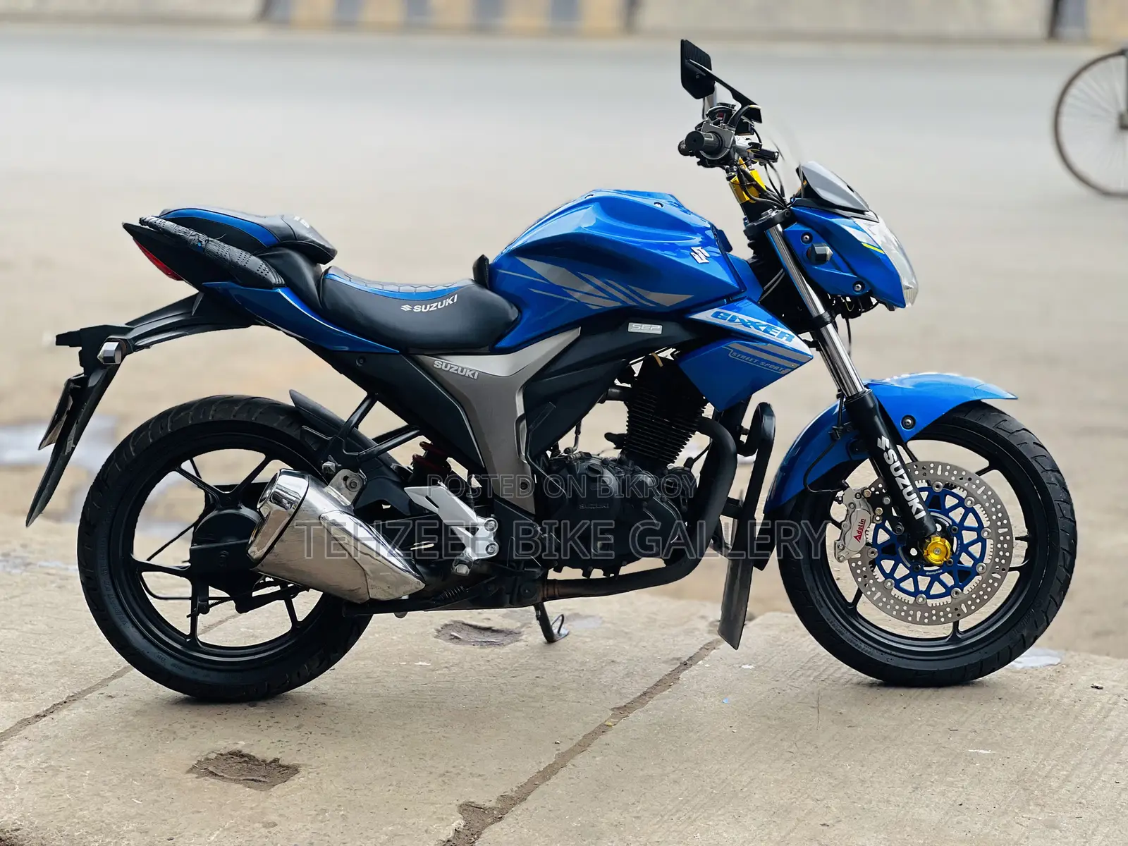 Suzuki Gixxer Monotone 2016 Blue