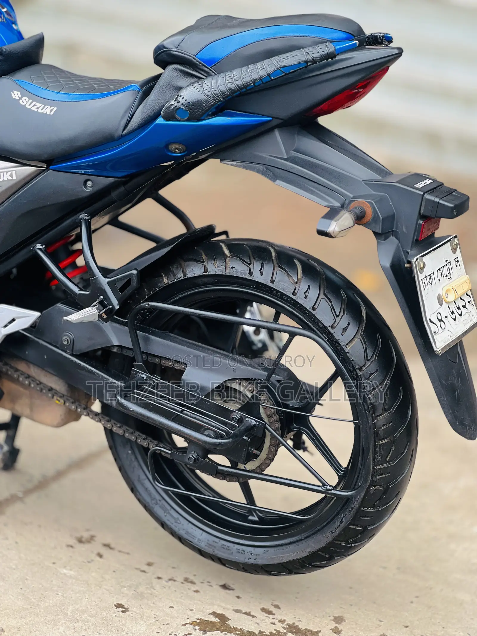 Suzuki Gixxer Monotone 2016 Blue