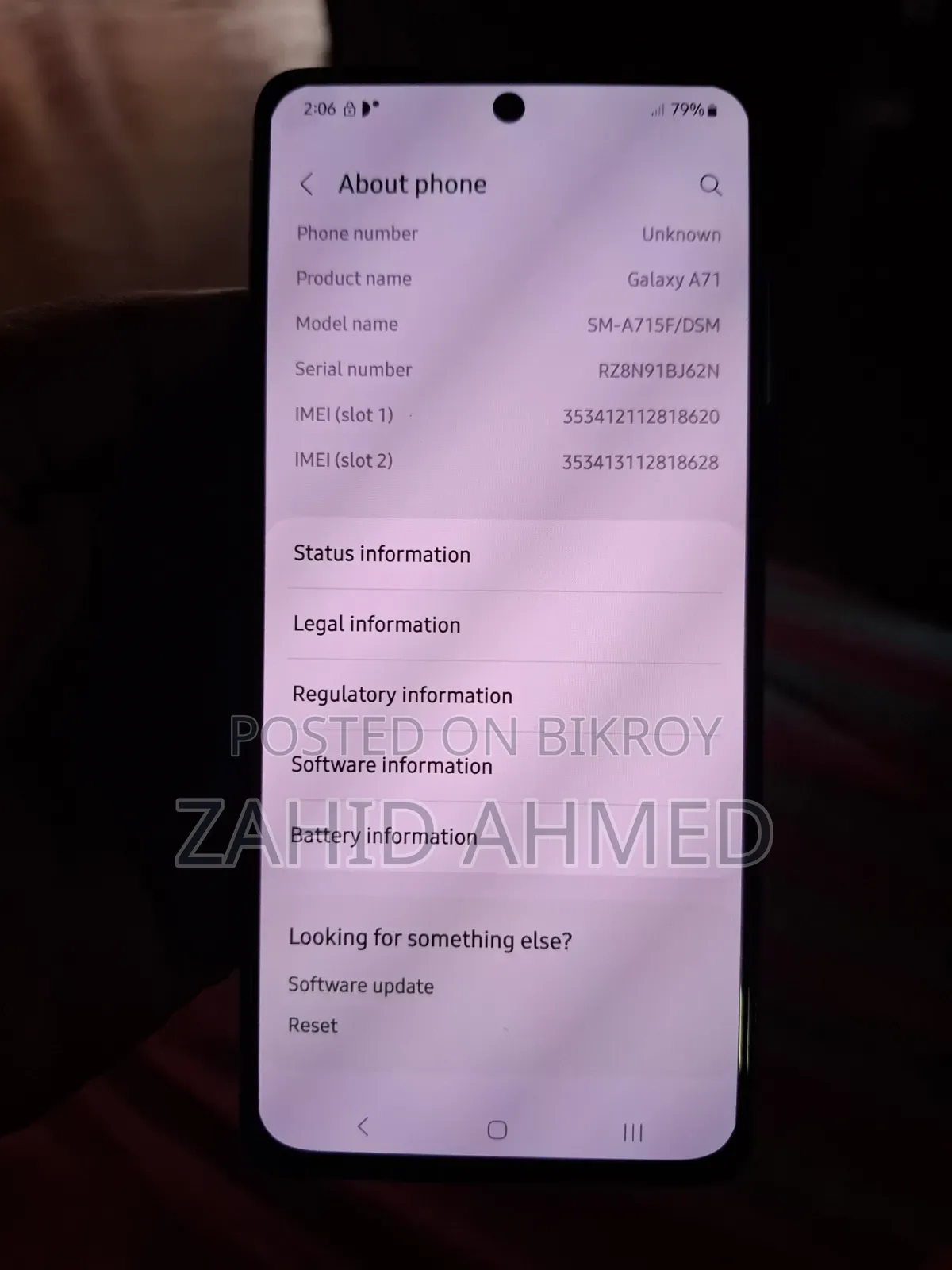 Samsung Galaxy A71 5G 128 GB Black