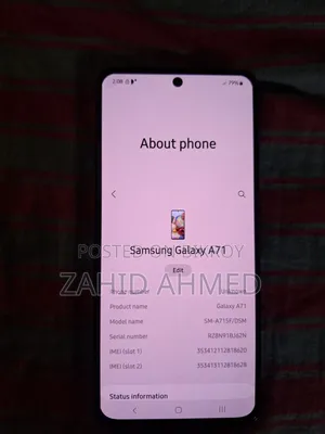 Samsung Galaxy A71 5G 128 GB Black