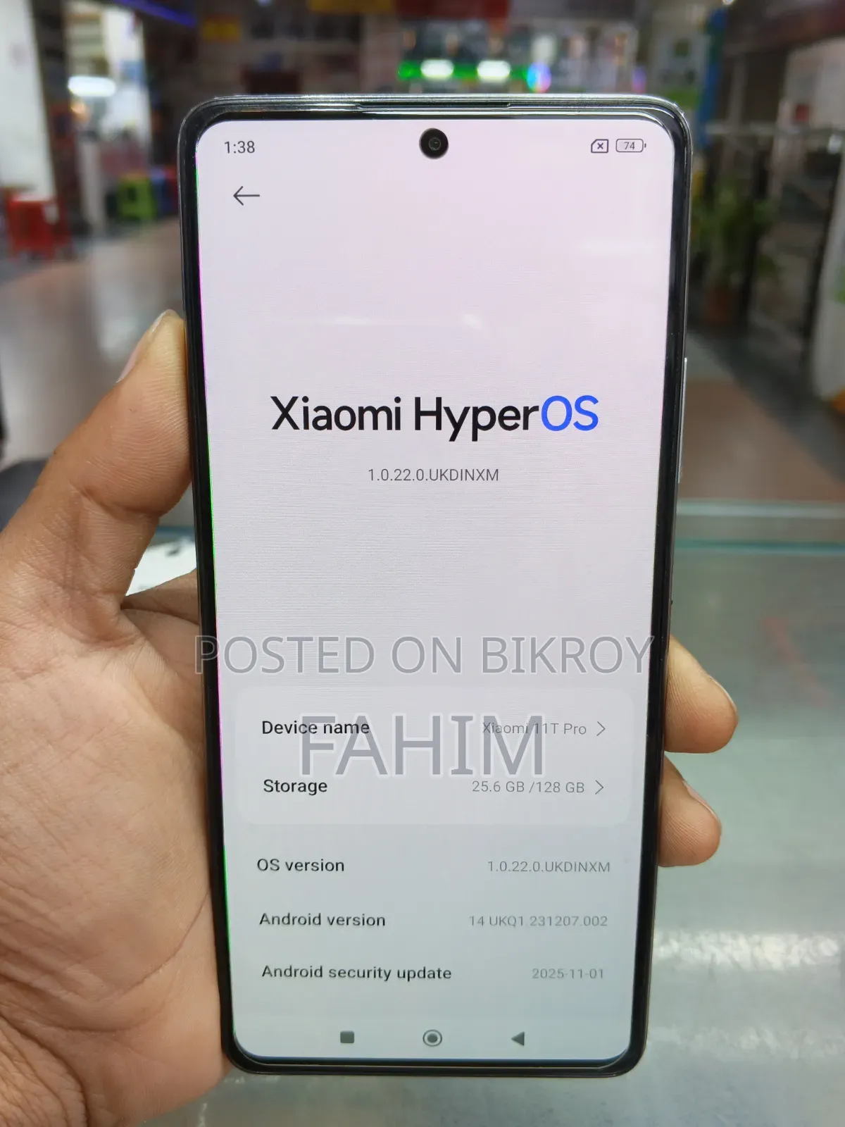 Xiaomi 11T Pro 128 GB White