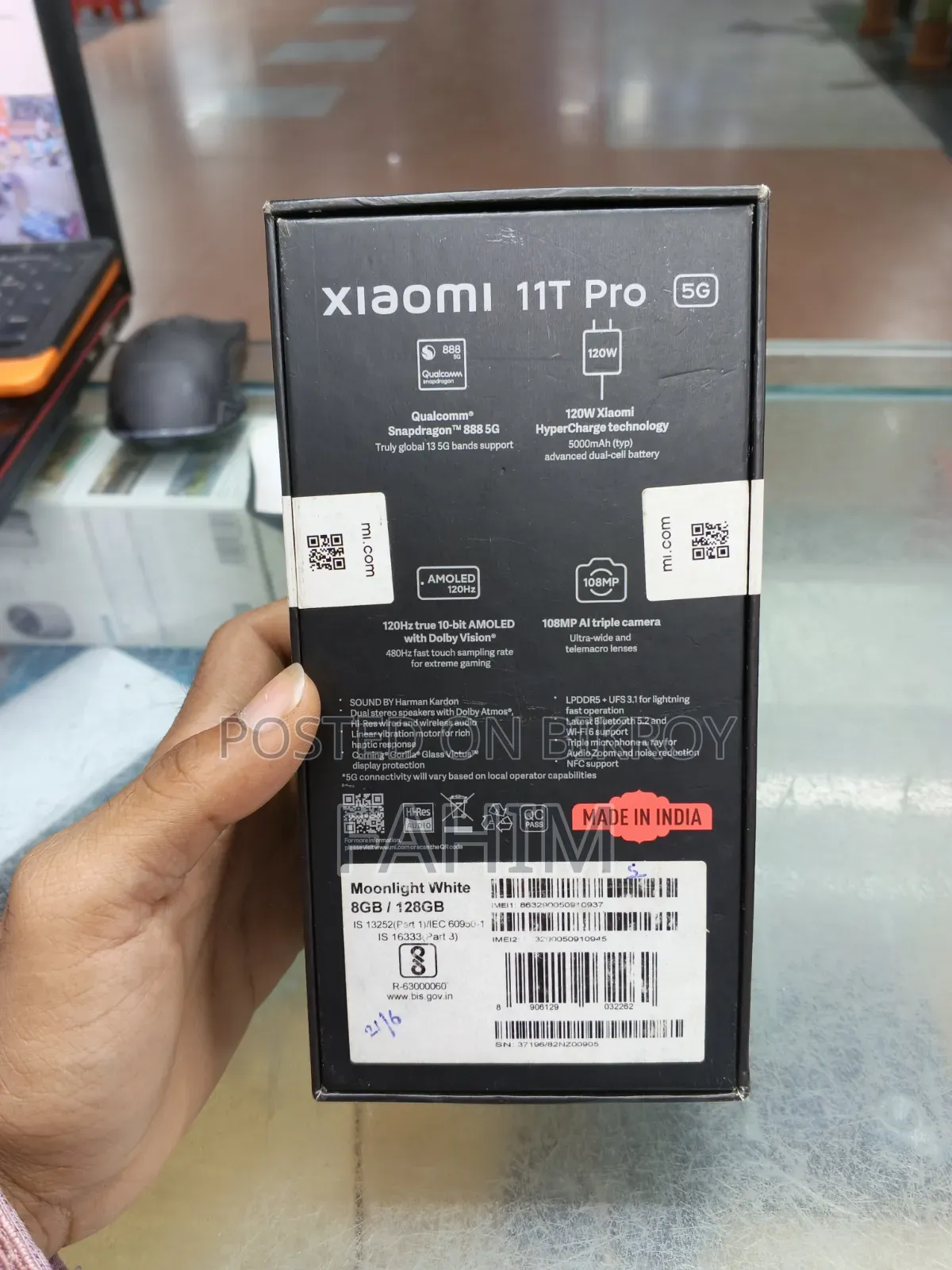 Xiaomi 11T Pro 128 GB White