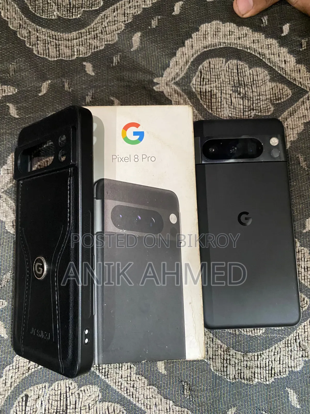 নতুন গুগল পিক্সেল ৮ প্রো ১২৮ জিবি ব্ল্যাক