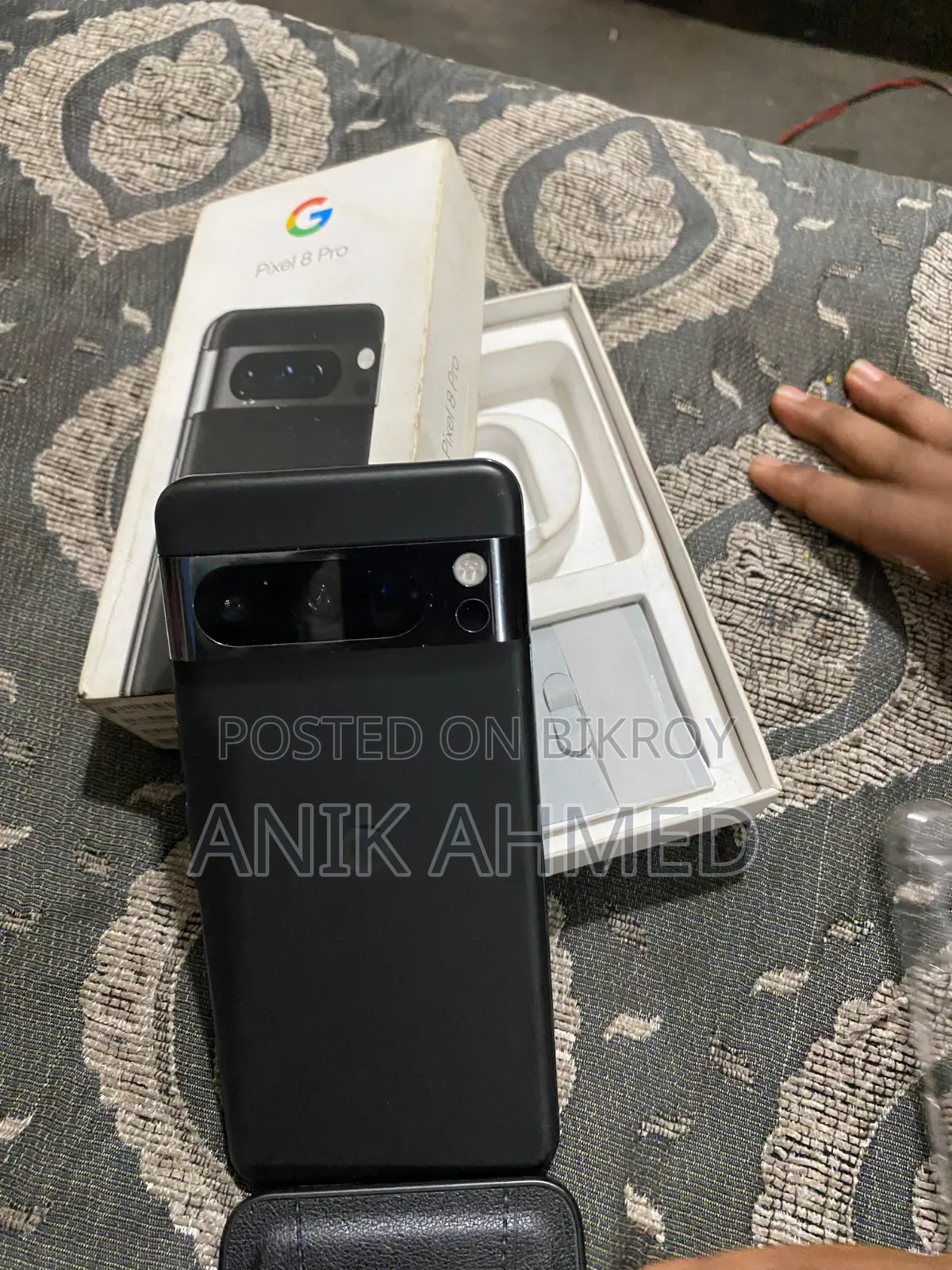 নতুন গুগল পিক্সেল ৮ প্রো ১২৮ জিবি ব্ল্যাক