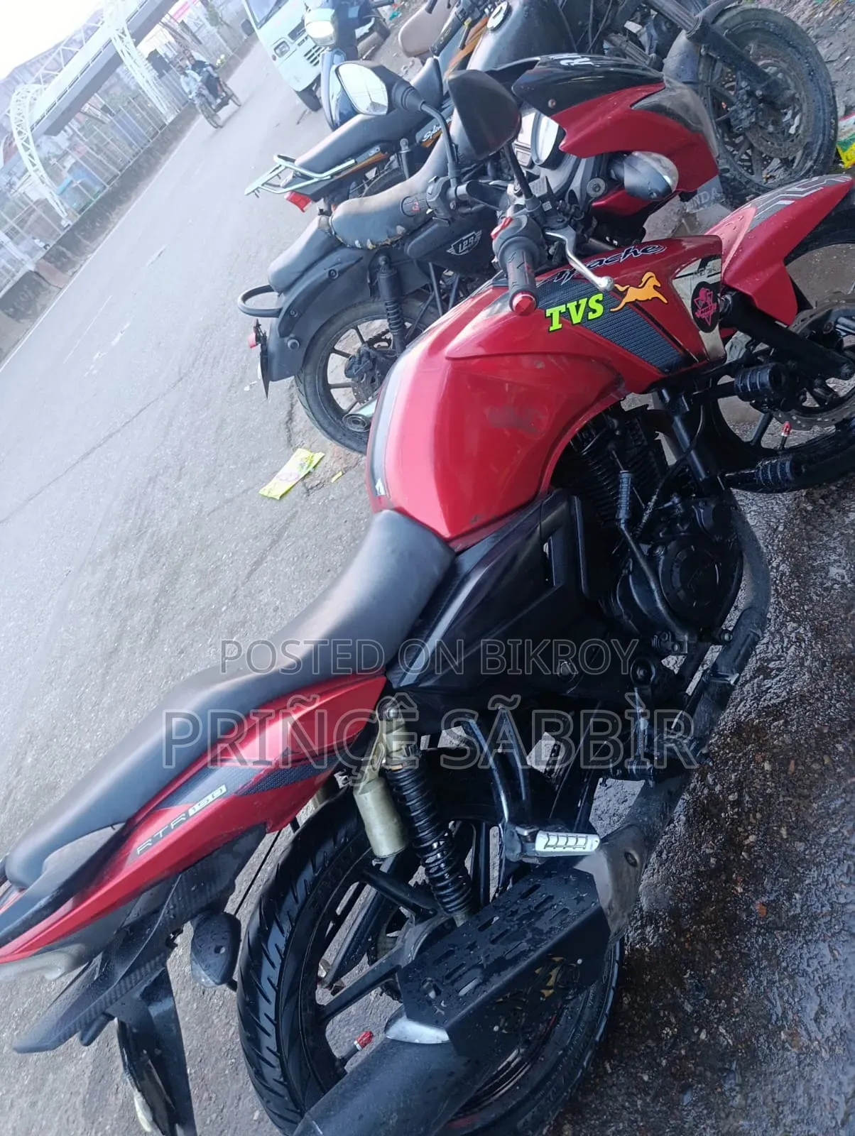 TVS Apache RTR 160 2V 2020 Red