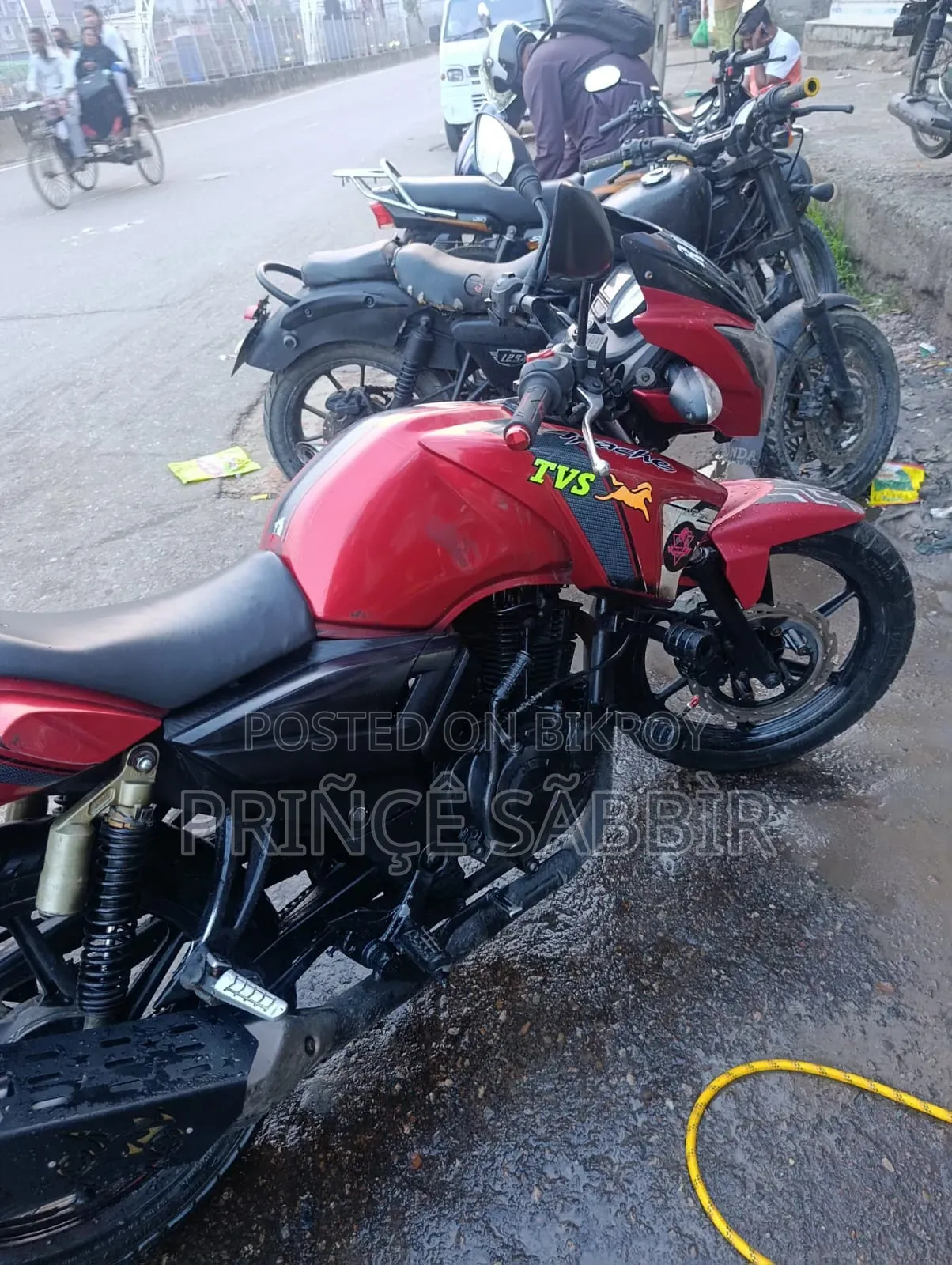 TVS Apache RTR 160 2V 2020 Red