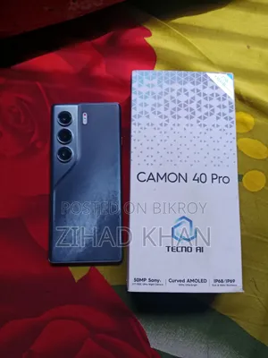 Tecno Camon 40 256 GB Black