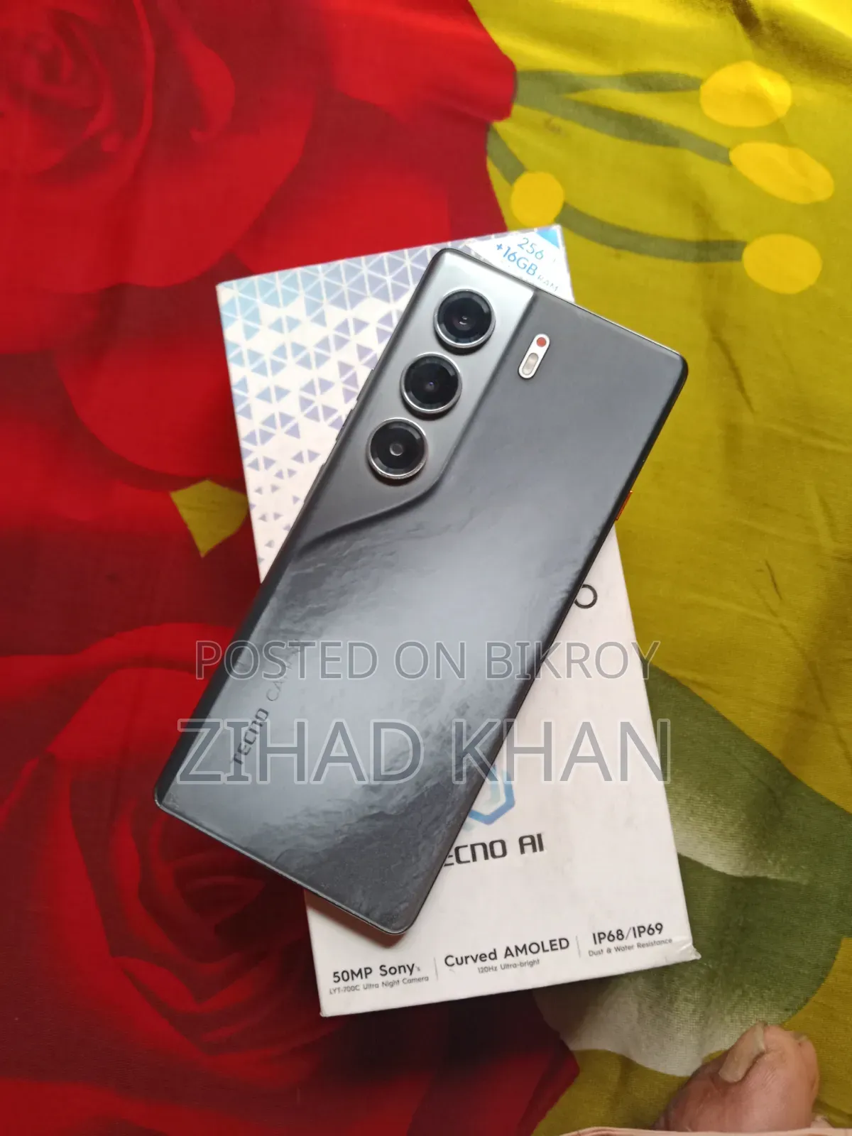 Tecno Camon 40 256 GB Black