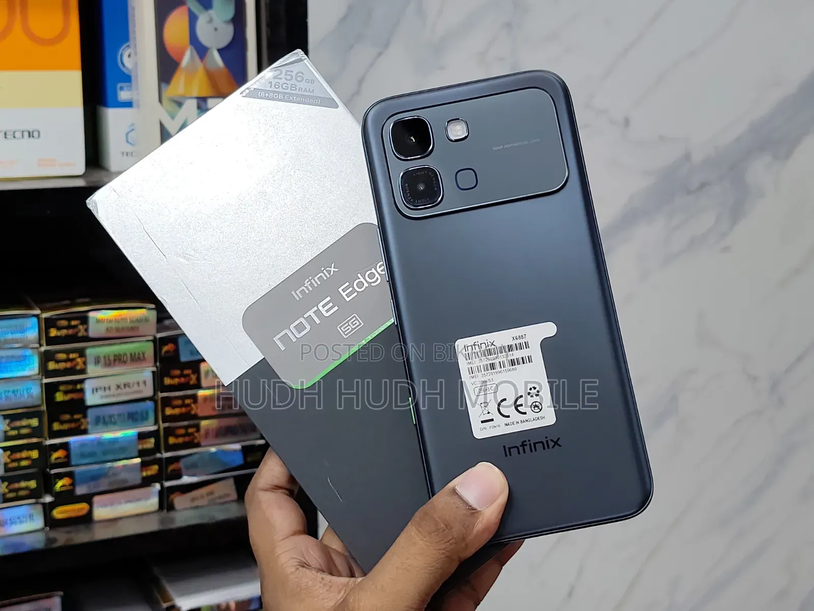 Infinix Note Edge 256 GB Black