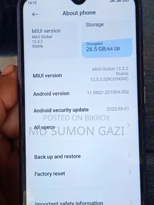Xiaomi Redmi Note 8 64 GB Blue
