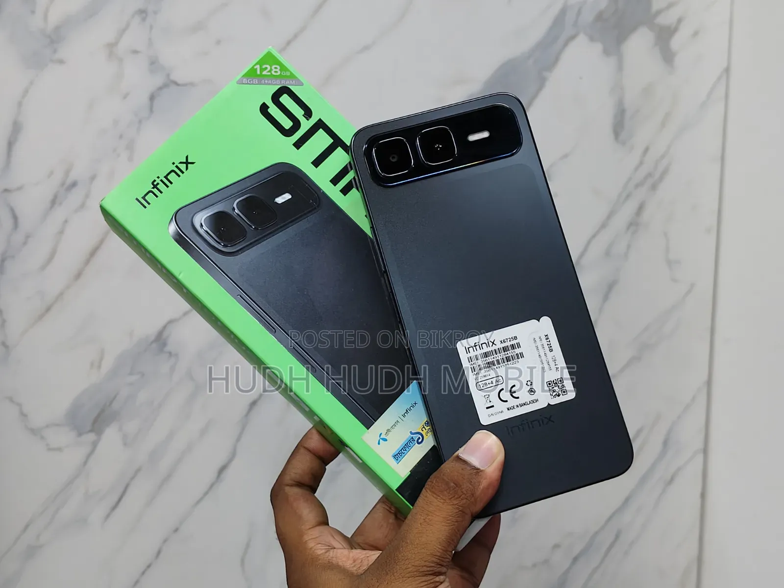 Infinix Smart 10 Plus 128 GB Black