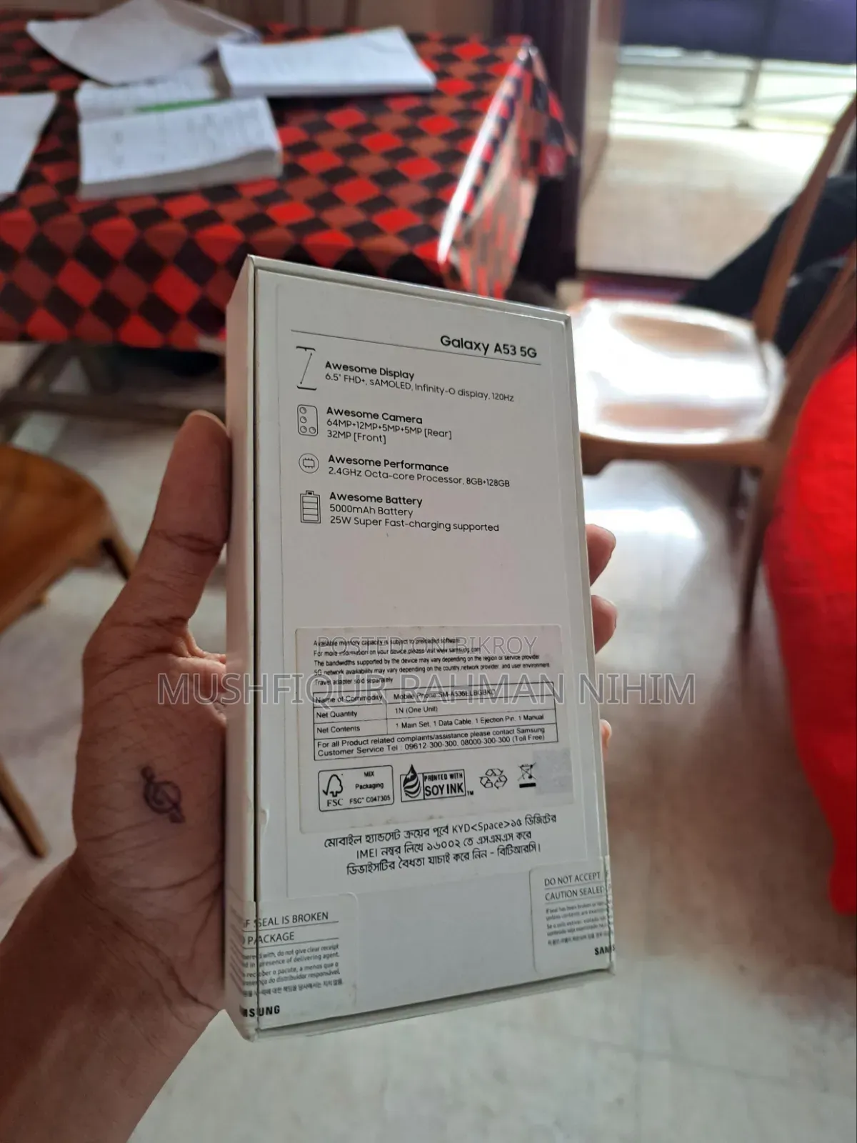 Samsung Galaxy A53 5G 128 GB Blue