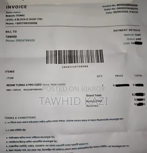 Xiaomi Redmi Turbo 4 Pro 256 GB