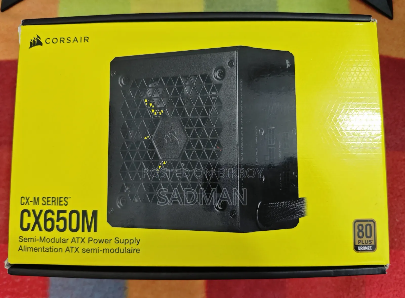 Corsair Cx650m 650w Semi Moduler Power Supply
