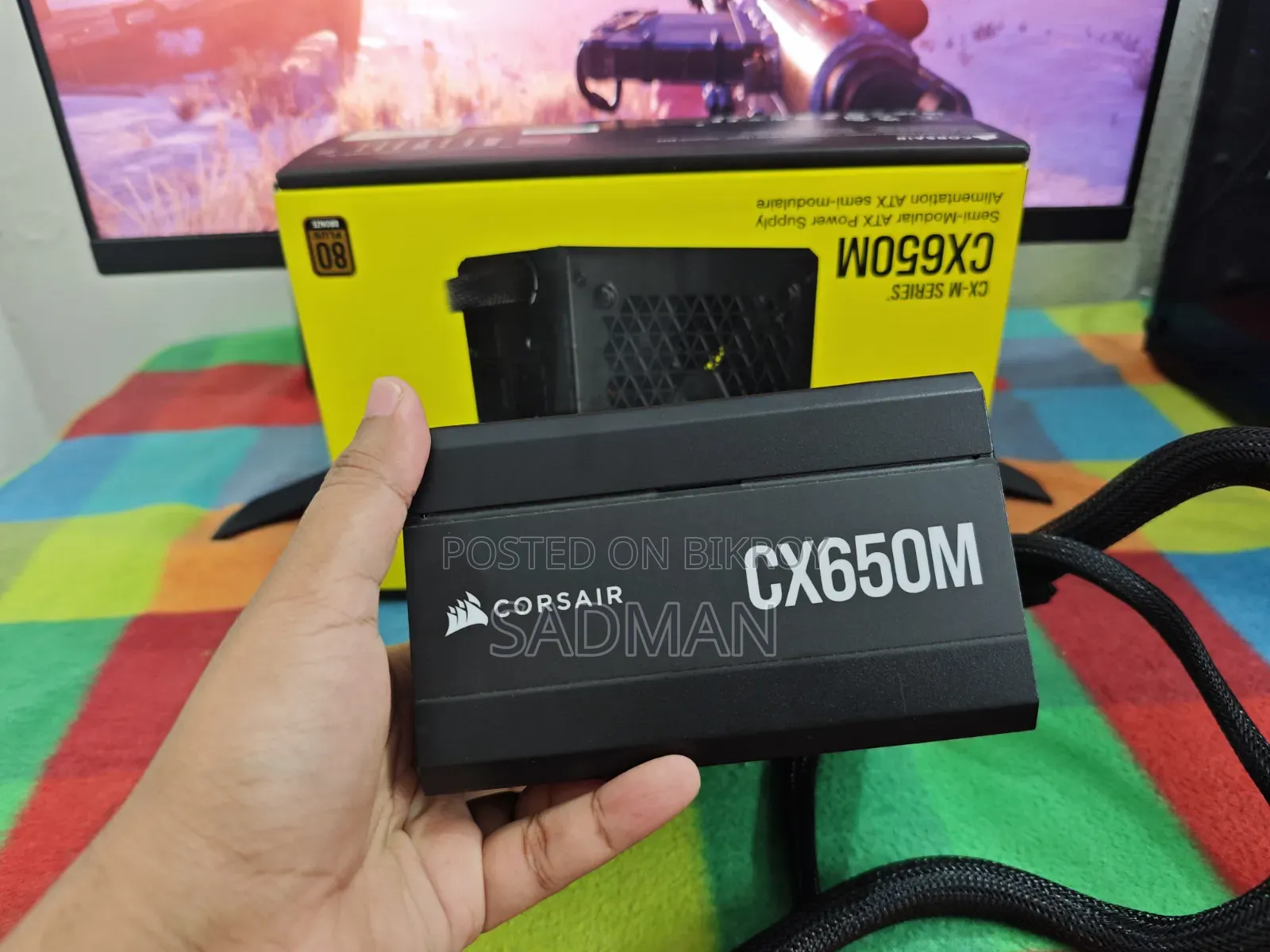 Corsair Cx650m 650w Semi Moduler Power Supply