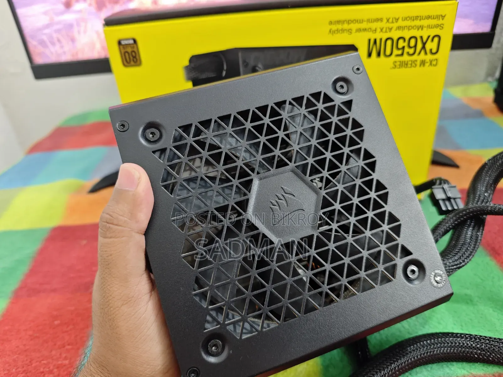 Corsair Cx650m 650w Semi Moduler Power Supply